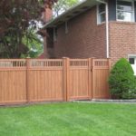 Essex Fence Company | Cedar Wood Grain PVC Spindle Top