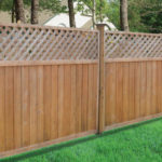 Essex Fence Company | Lattice Toppedr with Tongue and Groove bottom