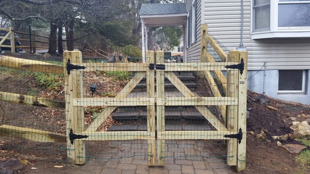 Essex Fence Company | Split Rail Gates